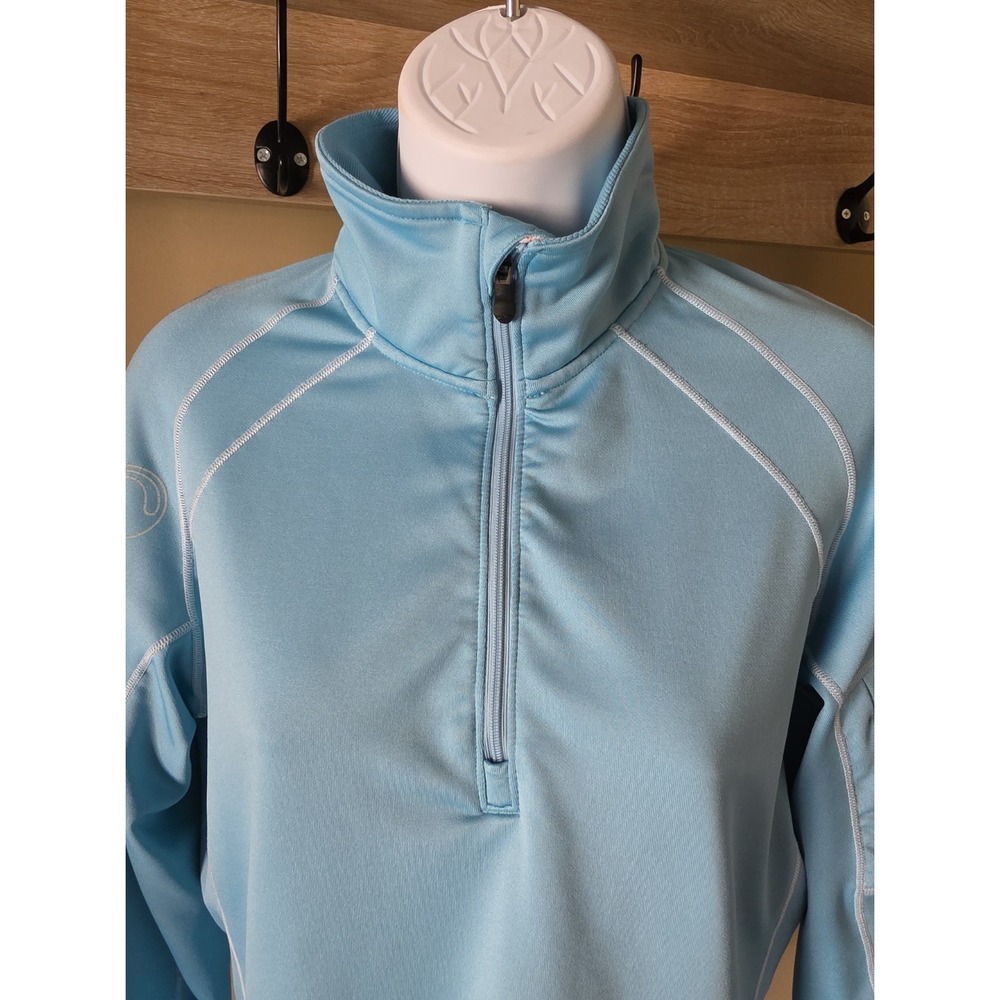 Brooks Women's 1/4 Zip Pullover Jacket – Blue Haze - M - Picture 4 of 14